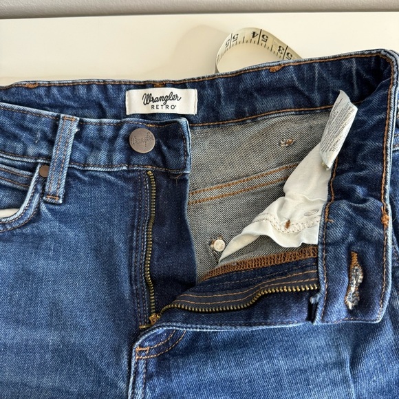 Wrangler Retro Boot cut Blue Denim Jeans - 27 - Picture 8 of 13